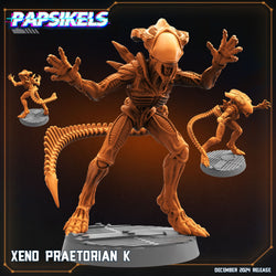 3D Printed Papsikels Xeno Praetorian Dec. 2024 SciFi 28mm 32mm (Online Only)