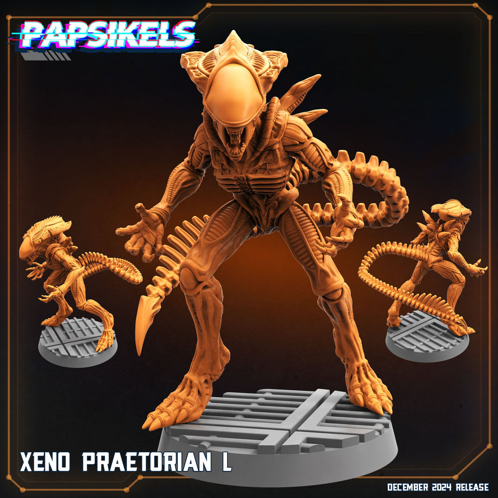 3D Printed Papsikels Xeno Praetorian Dec. 2024 SciFi 28mm 32mm (Online Only)