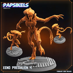 3D Printed Papsikels Xeno Predalien February 2025 Scifi 28mm 32mm (Online Only)