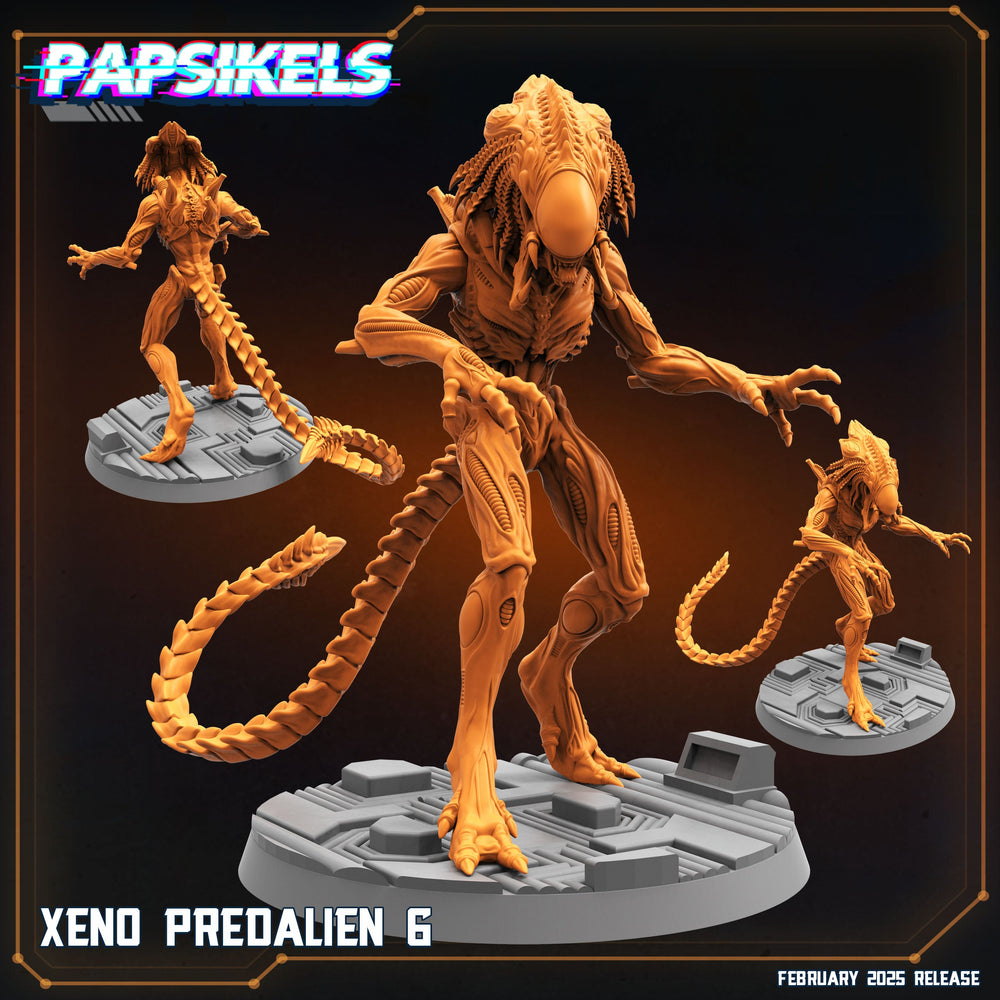 3D Printed Papsikels Xeno Predalien February 2025 Scifi 28mm 32mm (Online Only)
