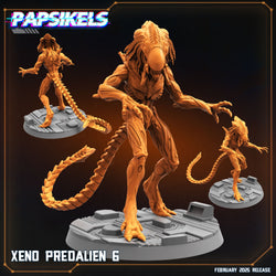 3D Printed Papsikels Xeno Predalien February 2025 Scifi 28mm 32mm (Online Only)