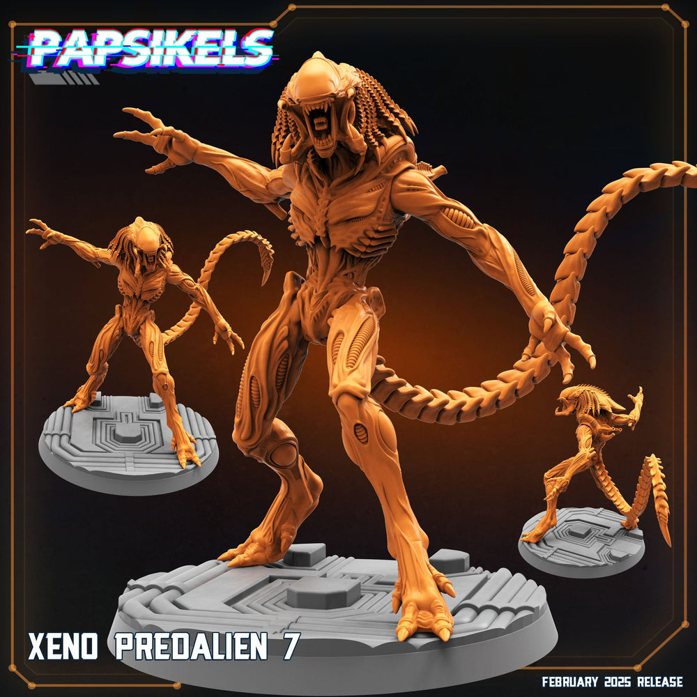 3D Printed Papsikels Xeno Predalien February 2025 Scifi 28mm 32mm (Online Only)