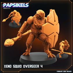 3D Printed Papsikels Xeno Squid Overseer February 2025 Scifi 28mm 32mm (Online Only)