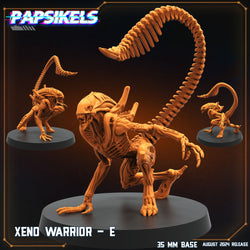 3D Printed Papsikels Xeno Warrior Set August 2024 Scifi 28mm 32mm (Online Only)