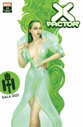 X-Factor #10 Unknown Comics Miguel Mercado Exclusive Var Gala (06/30/2021) (ONLINE ORDER ONLY)