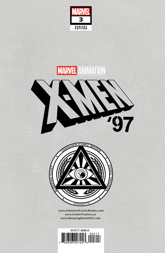 X-Men '97 #3 Unknown Comics Tyler Kirkham Exclusive Virgin Var [Fhx] (05/22/2024) (ONLINE ORDER ONLY)