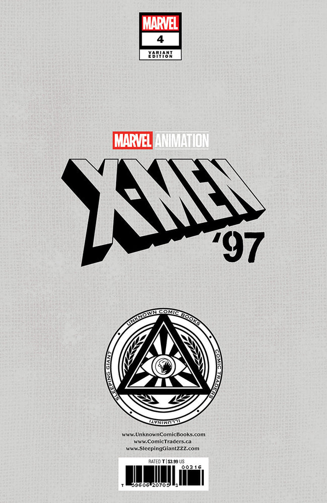 X-Men '97 #4 Unknown Comics Tyler Kirkham Exclusive Var (06/26/2024) (ONLINE ORDER ONLY)