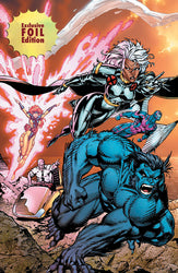[4 PACK 🚨 Limited Edition! 🚨] [FOIL] X-Men 1991 #1 Facsimile Edition Unknown Comics Jim Lee Exclusive Connecting Cover PREMIUM Var (02/12/2025) (ONLINE ORDER ONLY)