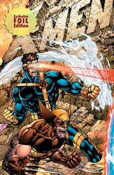 [4 PACK 🚨 Limited Edition! 🚨] [FOIL] X-Men 1991 #1 Facsimile Edition Unknown Comics Jim Lee Exclusive Connecting Cover PREMIUM Var (02/12/2025) (ONLINE ORDER ONLY)