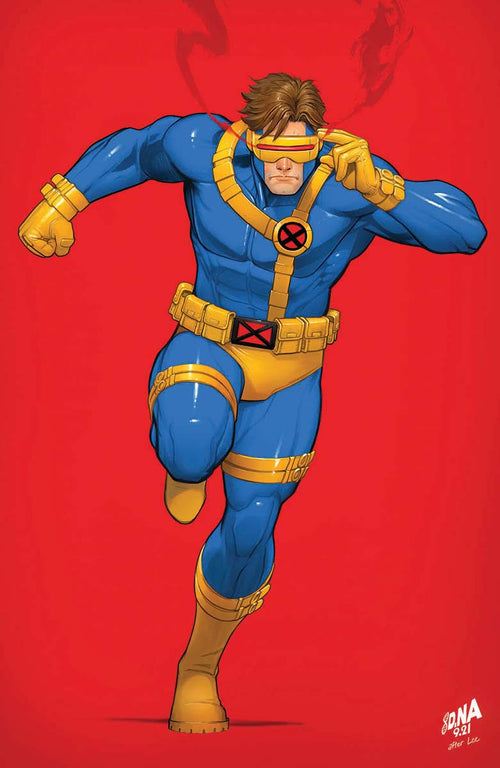 [Signed by David Nakayama] X-MEN #4 VIRGIN RED UNKNOWN COMICS DAVID NAKAYAMA EXCLUSIVE 5 YEAR ANNIVERSARY VAR (ONLINE ORDER ONLY)