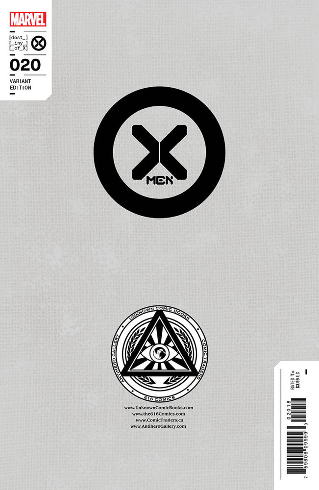 [Signed by Nathan Szerdy] X-MEN #20 UNKNOWN COMICS MEGACON EXCLUSIVE VIRGIN VAR [IN STOCK] (ONLINE ORDER ONLY)
