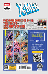 X-Men #10 Unknown Comics Kaare Andrews Exclusive Virgin Var (01/29/2025) (ONLINE ORDER ONLY)