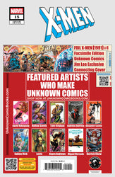 X-Men #15 Unknown Comics Miguel Mercado Exclusive Var (04/23/2025) (ONLINE ORDER ONLY)