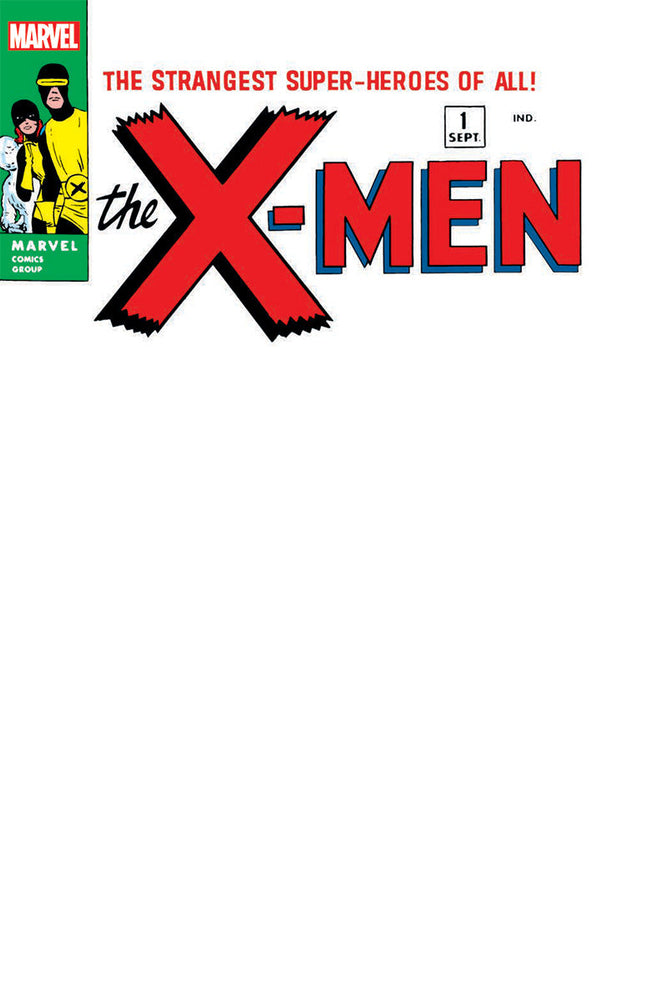 X-MEN #1 FACSIMILE EDITION BLANK UNKNOWN COMICS EXCLUSIVE 2023 (ONLINE ORDER ONLY)