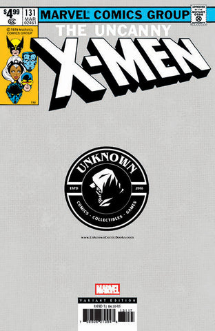 X-Men #131 Facsimile Unknown Comics Dan Panosian Exclusive Virgin Var (01/29/2025) (ONLINE ORDER ONLY)