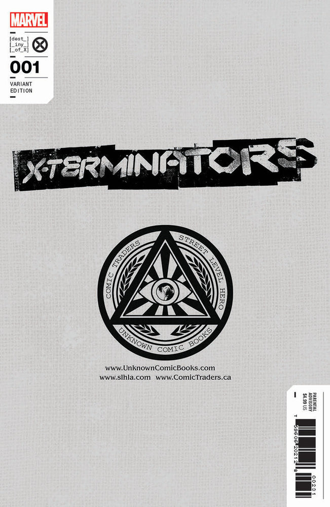 [Signed by David Nakayama] X-TERMINATORS #1 VIRGIN UNKNOWN COMICS DAVID NAKAYAMA EXCLUSIVE VAR (ONLINE ORDER ONLY)