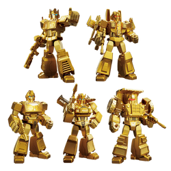 Blokees Transformers X Yearly Version 2024: The Golden Lagoon (ONLINE ORDER ONLY)