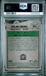 Graded 2025 Topps Bowman Dylan Crews #ROY1 Rookie of the Year Favorite Rookie RC Baseball Card PSA 9 Mint (ONLINE ORDER ONLY)