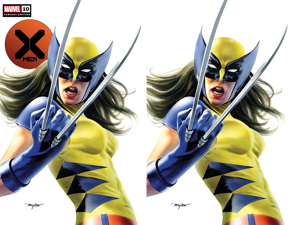 X-Men #10 Mike Mayhew X-23 2 Homage Wolverine Variant (07/29/2020) Marvel (ONLINE ORDER ONLY)