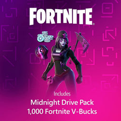 Xbox Series S Fortnite & Rocket League Bundle with Midnight Drive Pack, 1,000 V-Bucks, and 1,000 Rocket League Credits (Online Order Only)
