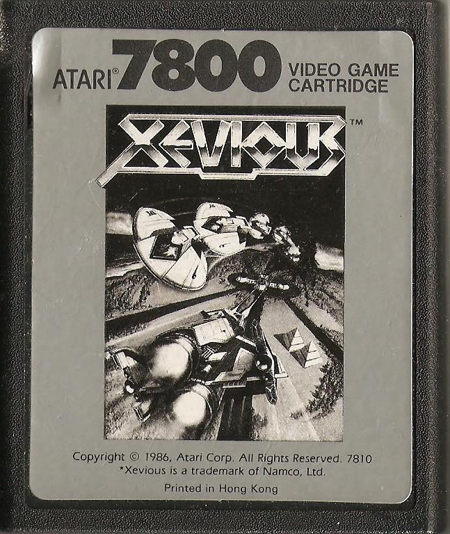 Xevious - Atari 7800 (ONLINE ORDER ONLY)