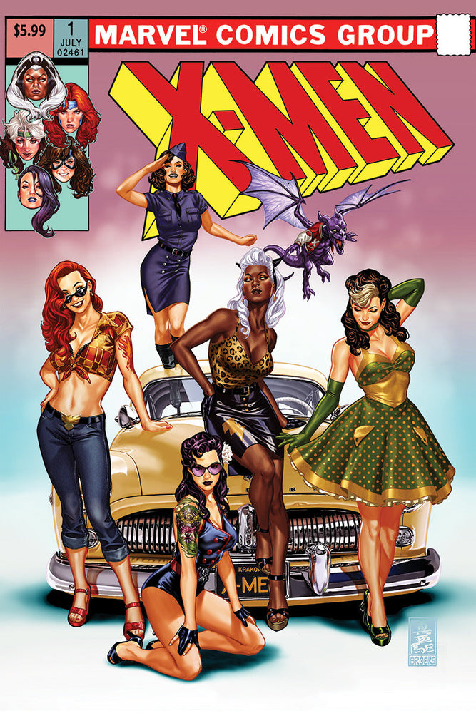 X-MEN #1 MARK BROOKS CVR B SDCC 2024 EXCLUSIVE VAR (07/24/2024) (ONLINE ORDER ONLY)