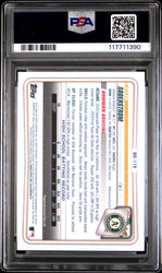 Graded 2020 Topps Bowman Draft Tyler Soderstrom #BD119 Rookie RC Baseball Card PSA 8 Near Mint (ONLINE ORDER ONLY)