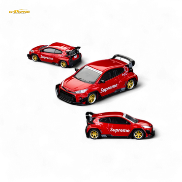 ET Model x Fuji Toyota Yaris GR Pandem S u p r e m e  Livery 1:64 (ONLINE ORDER ONLY)