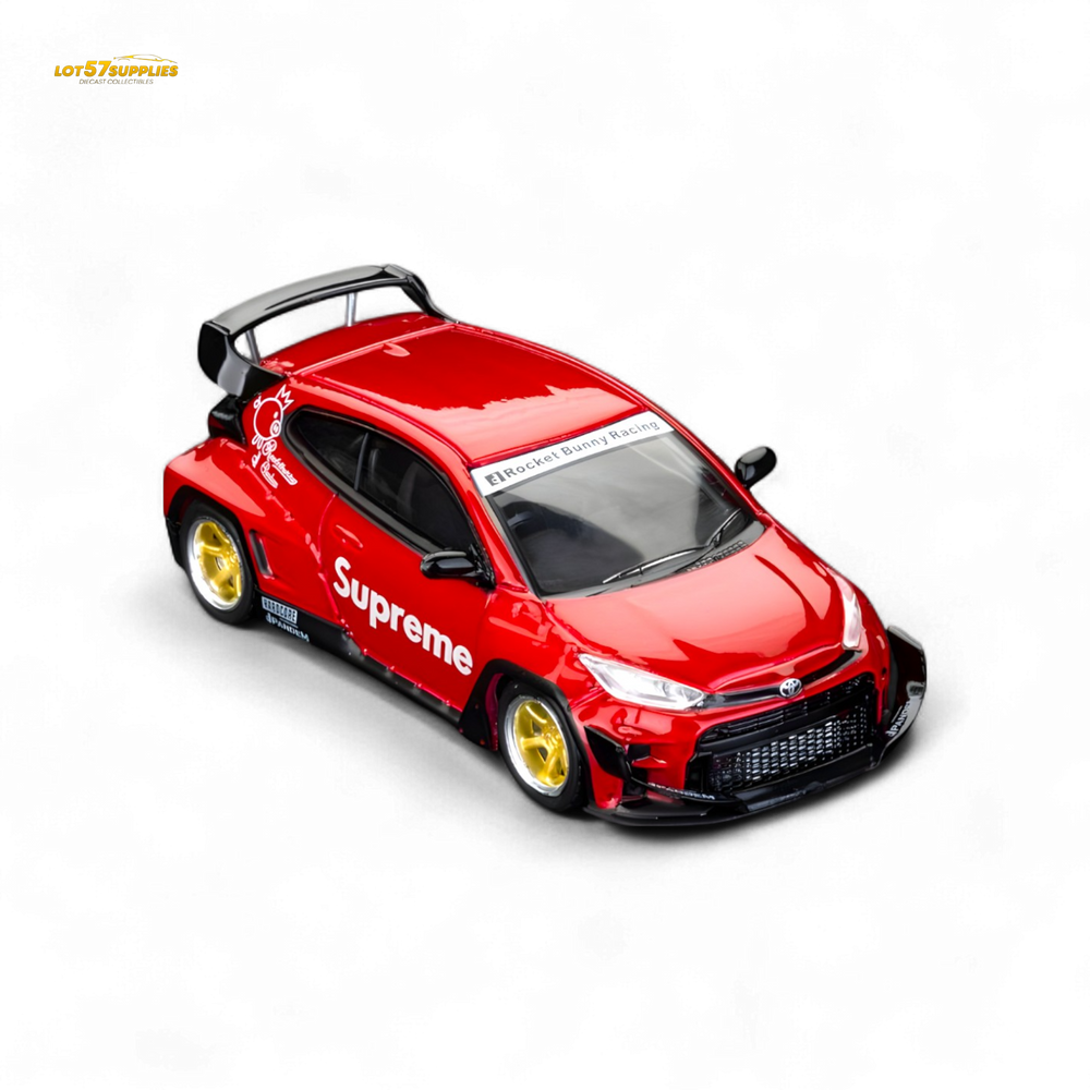 ET Model x Fuji Toyota Yaris GR Pandem S u p r e m e  Livery 1:64 (ONLINE ORDER ONLY)