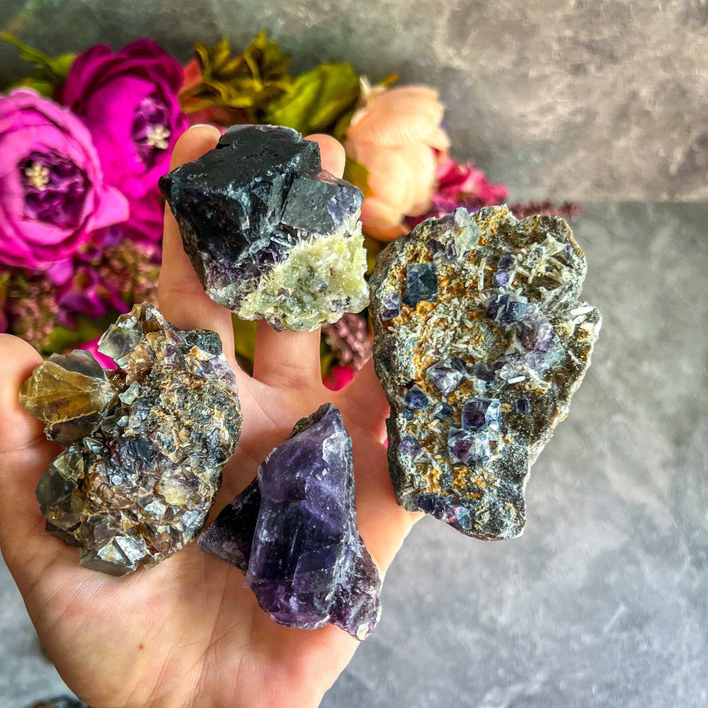 Yindu Fluorite, China Fluorite (ONLINE ORDER ONLY)