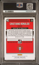 Graded 2018 Panini Donruss Cristiano Ronaldo #156 Press Proof Red Soccer Card PSA 10 Gem Mint (ONLINE ORDER ONLY)