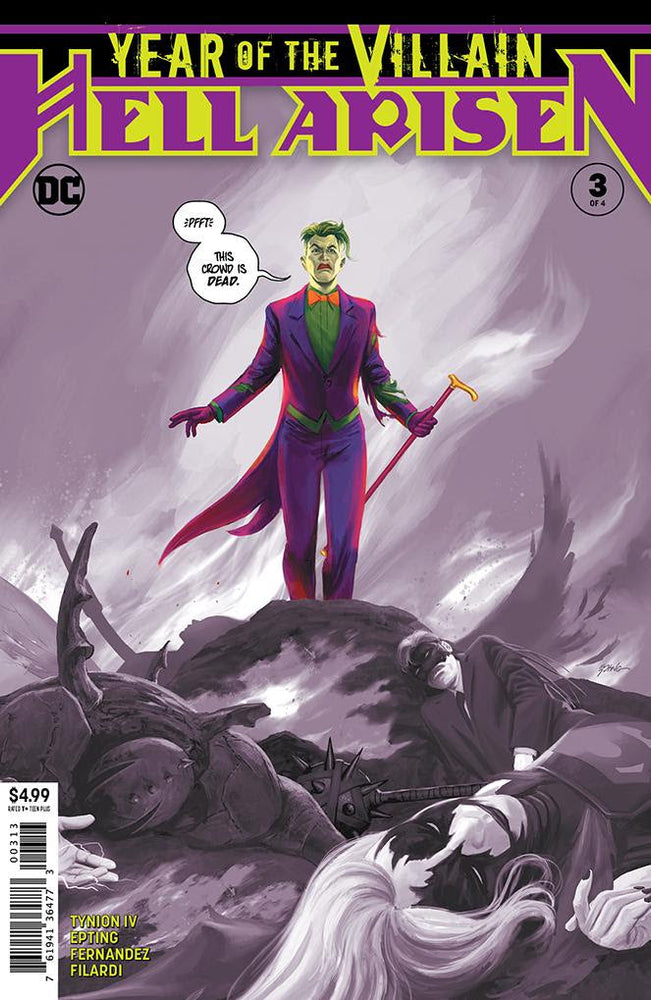 YEAR OF THE VILLAIN HELL ARISEN #3 A (OF 4) 3rd Print Steve Epting 1st Punchline Variant (05/27/2020) DC (ONLINE ORDER ONLY)