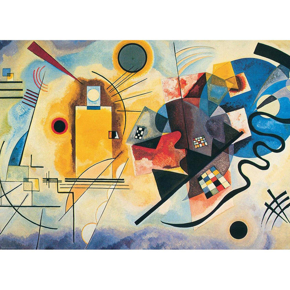 Yellow-Red-Blue by Wassily Kandinsky 1000 Piece Jigsaw Puzzle Eurographics (ONLINE ORDER ONLY)