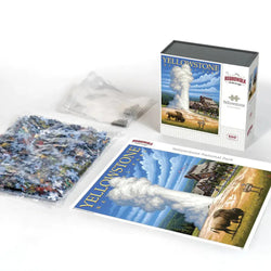 Yellowstone National Park 500 Piece Jigsaw Puzzle Boardwalk (ONLINE ORDER ONLY)
