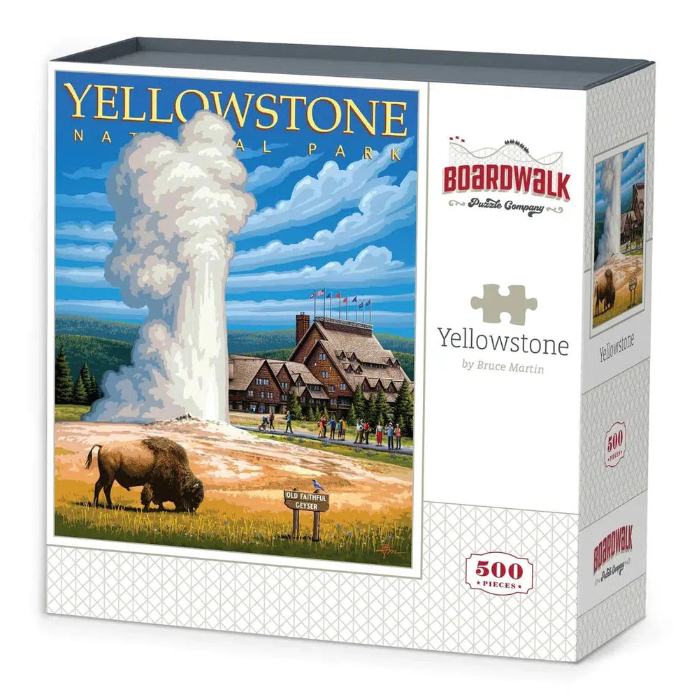 Yellowstone National Park 500 Piece Jigsaw Puzzle Boardwalk (ONLINE ORDER ONLY)