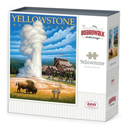 Yellowstone National Park 500 Piece Jigsaw Puzzle Boardwalk (ONLINE ORDER ONLY)