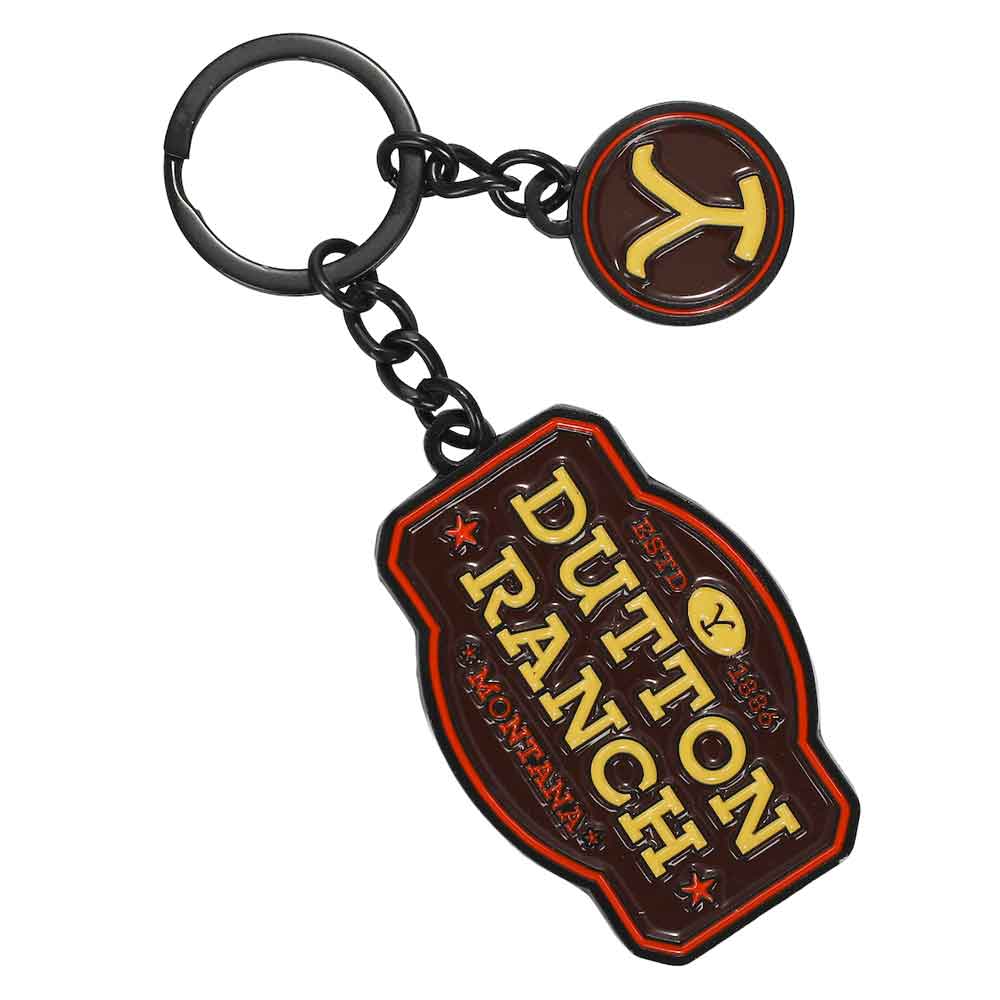 Yellowstone Dutton Ranch Multi Charm Keychain (Online Order Only)