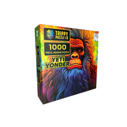 Yeti Yonder 1000 Piece Jigsaw Puzzle Trippy (ONLINE ORDER ONLY)