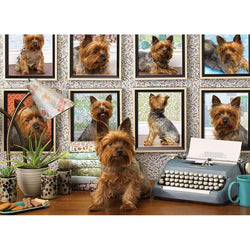Yorkies Are My Type 1000 Piece Jigsaw Puzzle Cobble Hill (ONLINE ORDER ONLY)