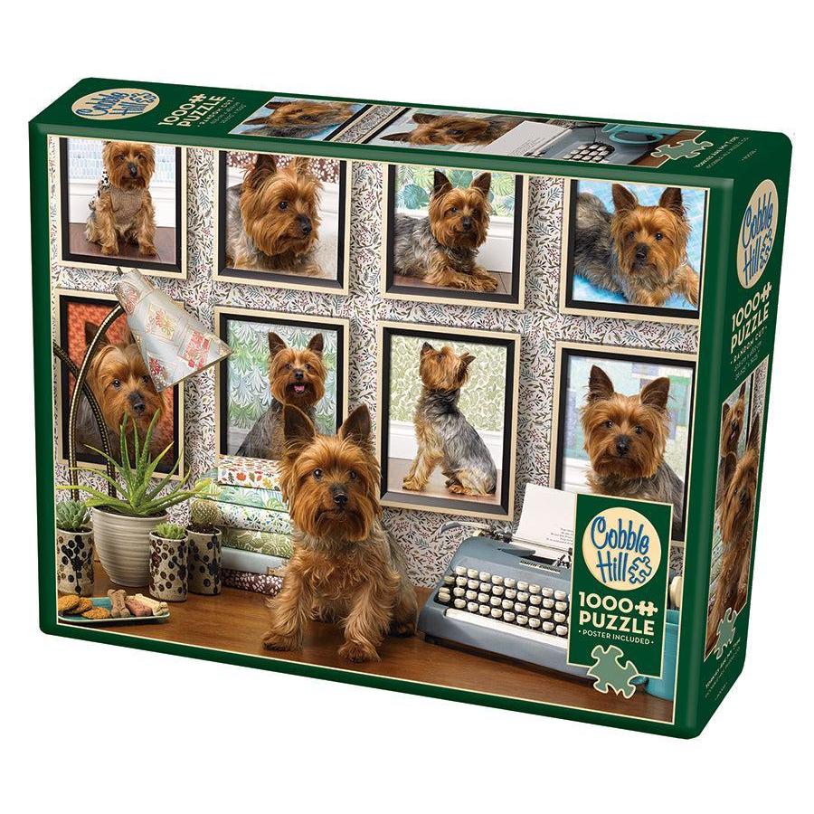 Yorkies Are My Type 1000 Piece Jigsaw Puzzle Cobble Hill (ONLINE ORDER ONLY)