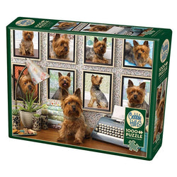 Yorkies Are My Type 1000 Piece Jigsaw Puzzle Cobble Hill (ONLINE ORDER ONLY)