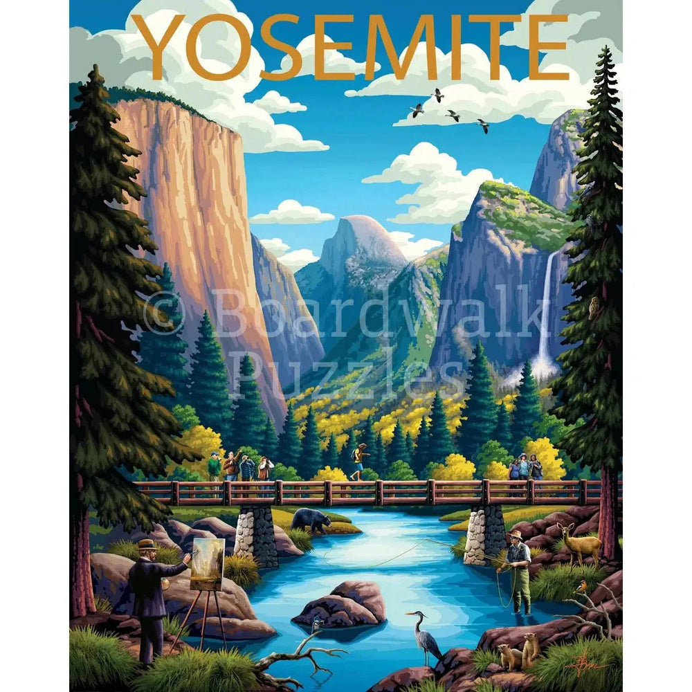 Yosemite National Park 210 Piece Jigsaw Puzzle Boardwalk (ONLINE ORDER ONLY)