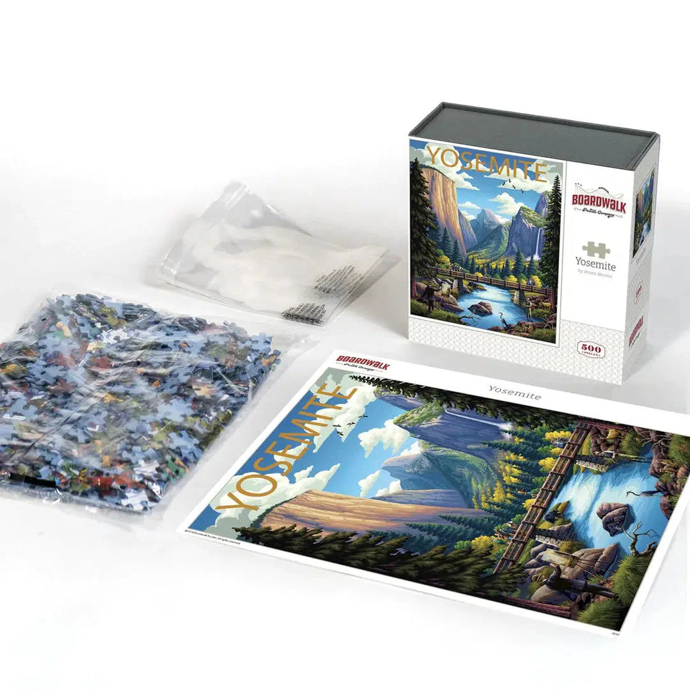 Yosemite National Park 500 Piece Jigsaw Puzzle Boardwalk (ONLINE ORDER ONLY)