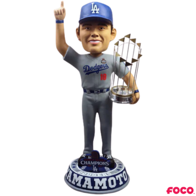 Los Angeles Dodgers 2024 World Series Champions Bobbleheads (ONLINE ORDER ONLY)
