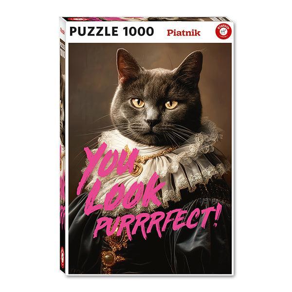 You Look Purrrfect! 1000 Piece Jigsaw Puzzle Piatnik (ONLINE ORDER ONLY)