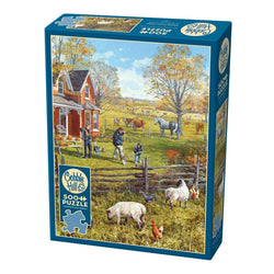 Young Family Farm 500 Piece Jigsaw Puzzle Cobble Hill (ONLINE ORDER ONLY)