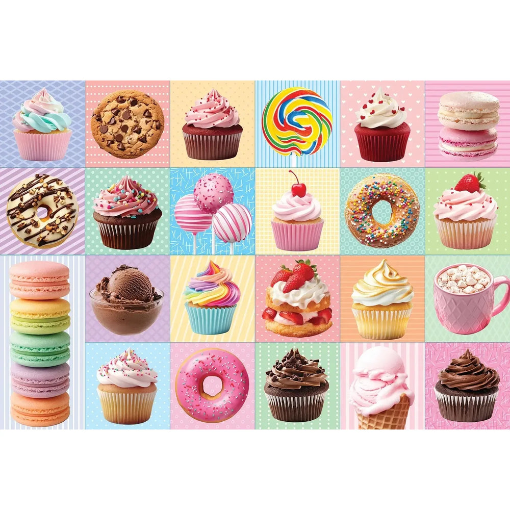 Yum Yums 100 Large Piece Jigsaw Puzzle Cobble Hill