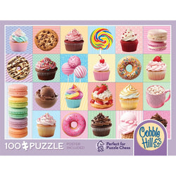 Yum Yums 100 Large Piece Jigsaw Puzzle Cobble Hill