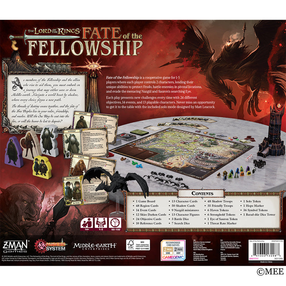 The Lord of the Rings: Fate of the Fellowship (ONLINE ORDER ONLY)