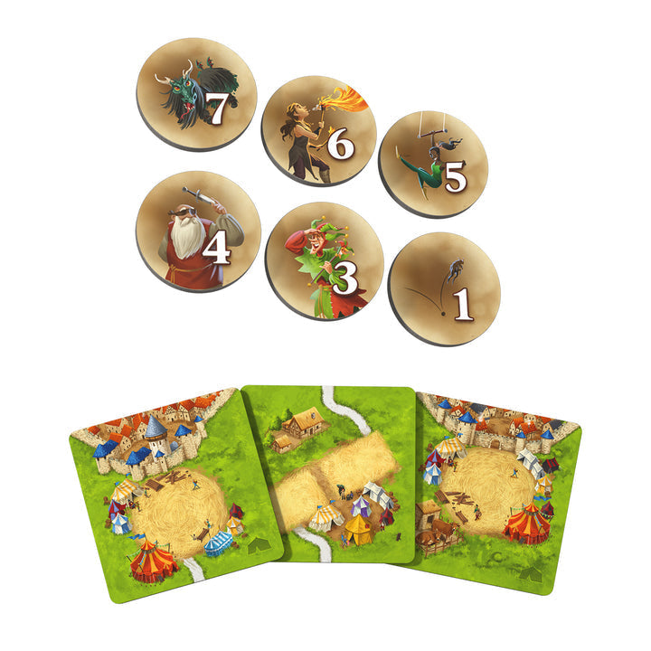 Carcassonne: Expansion 10 - Circus & Artists - 2025 Edition (ONLINE ORDER ONLY)